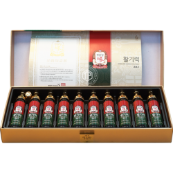 Nước hồng sâm KGC hộp 10 ống - Chính hãng sâm Chính phủ Hàn Quốc Jung Kwan Jang