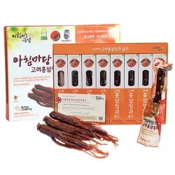 Hồng sâm Hàn Quốc Geumsan nguyên củ tẩm hộp 300g 8 củ lớn