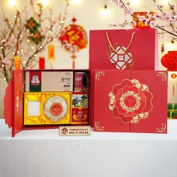 Hộp Quà Xuân Bách Lộc - Set 66 - Hộp quà tặng tết cao cấp Xuân 2026