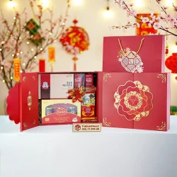 Hộp Quà Xuân Bách Lộc - Set 67 - Hộp quà tặng tết cao cấp Xuân 2026