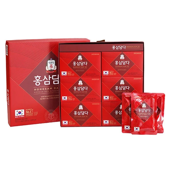Nước Hồng Sâm Đậm Đà Jung Kwan Jang hộp 30 gói x 50ml