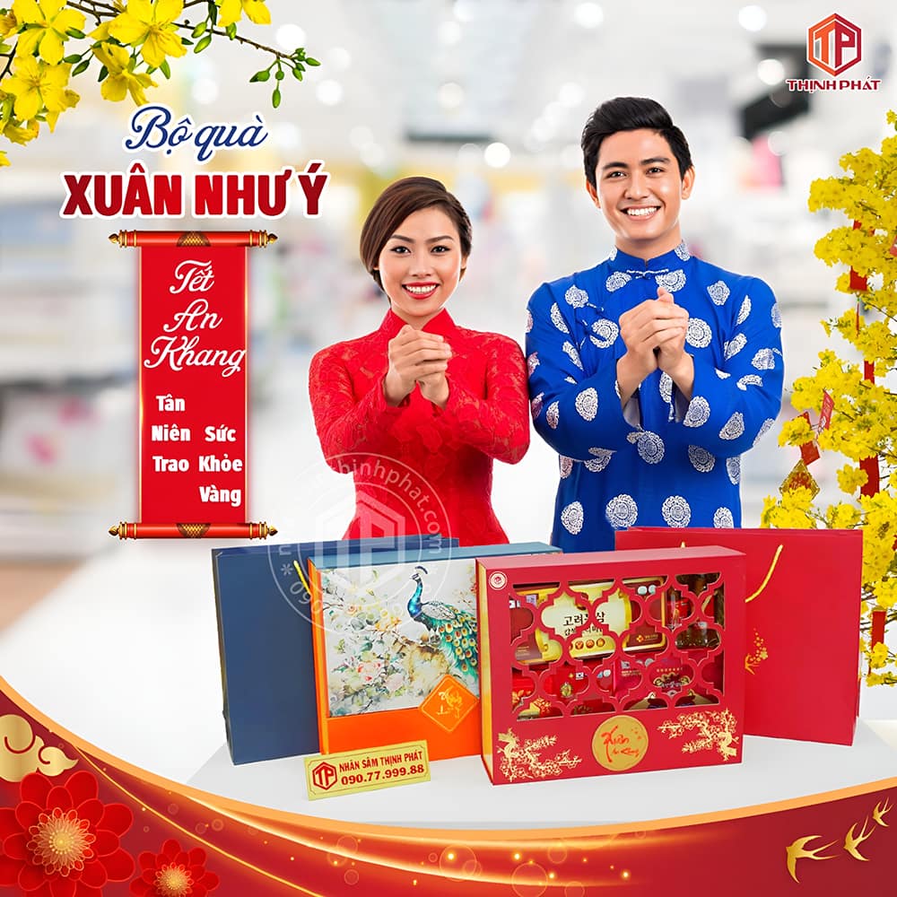 Bộ Quà Xuân Như Ý Bộ Quà Xuân Như Ý
