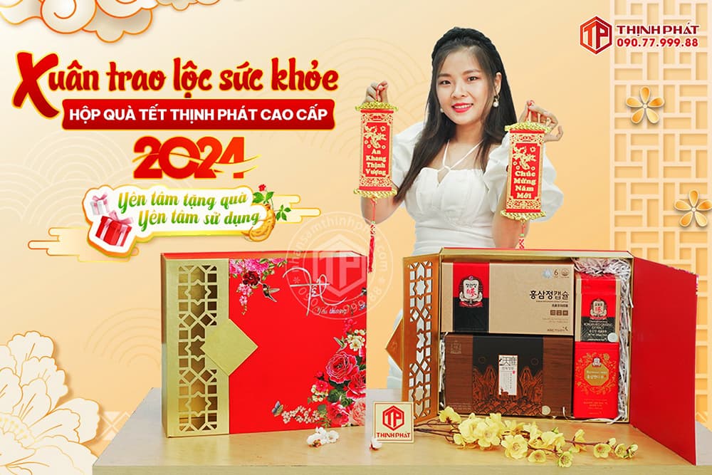 Hộp Quà Tết Thịnh Phát Cao Cấp Hộp Quà Tết Thịnh Phát Cao Cấp