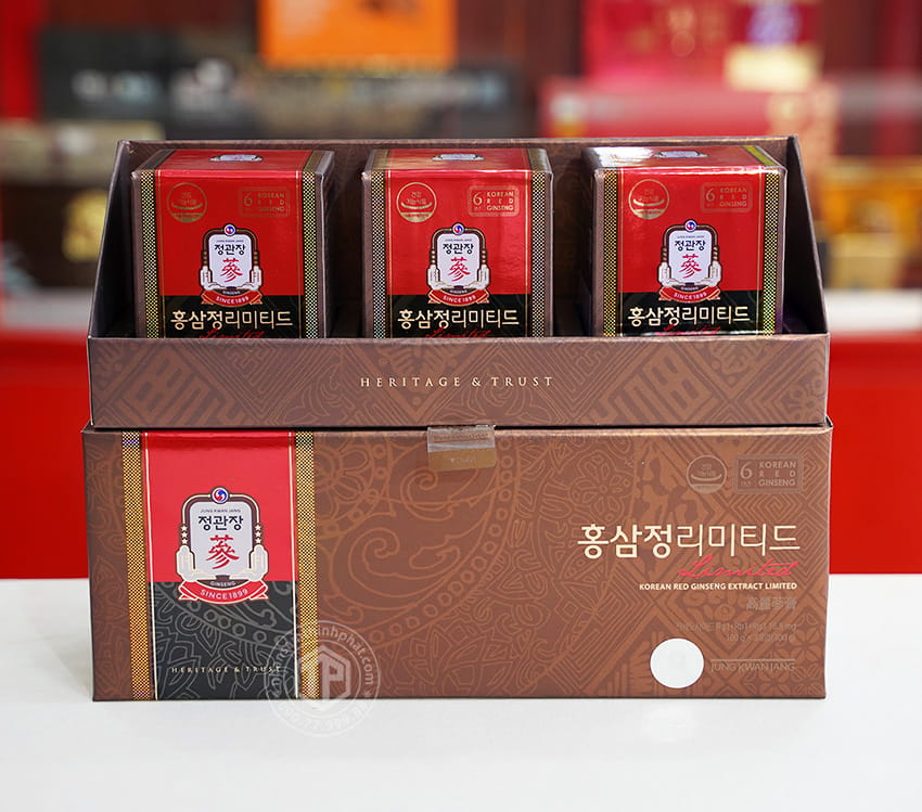 Cao địa sâm Chính phủ tinh chất cao hồng sâm Jung Kwan Jang KGC thượng hạng hộp quà tặng 3 lọ x 100g Cao địa sâm Chính phủ tinh chất cao hồng sâm Jung Kwan Jang KGC thượng hạng hộp quà tặng 3 lọ x 100g