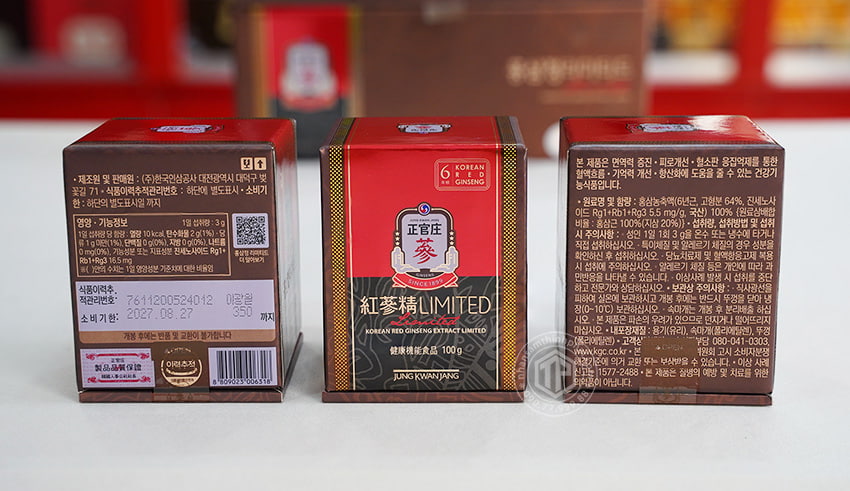 Cao địa sâm Chính phủ tinh chất cao hồng sâm Jung Kwan Jang KGC thượng hạng hộp quà tặng 3 lọ x 100g Cao địa sâm Chính phủ tinh chất cao hồng sâm Jung Kwan Jang KGC thượng hạng hộp quà tặng 3 lọ x 100g