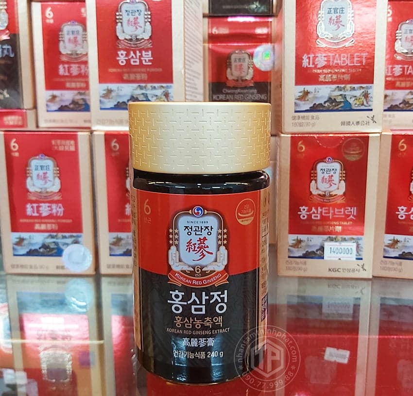 Tinh chất chiết xuất cao hồng sâm Chính phủ Hàn Quốc KGC Jung Kwan Jang ROYAL PLUS 240g Tinh chất chiết xuất cao hồng sâm Chính phủ Hàn Quốc KGC Jung Kwan Jang ROYAL PLUS 240g