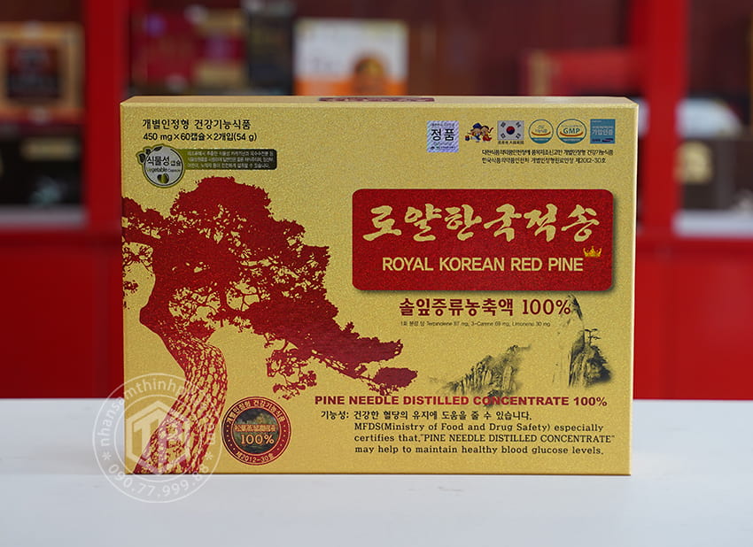 Viên tinh dầu thông đỏ Chính Phủ Royal 120 viên Viên tinh dầu thông đỏ Chính Phủ Royal 120 viên