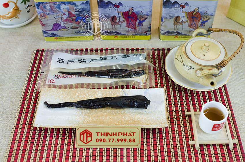 Thái cực sâm tẩm mật ong hộp thiếc 300g Sâm Hàn Quốc 6 năm tuổi cao cấp chính hãng Daedong Thái cực sâm tẩm mật ong hộp thiếc 300g Sâm Hàn Quốc 6 năm tuổi cao cấp chính hãng Daedong