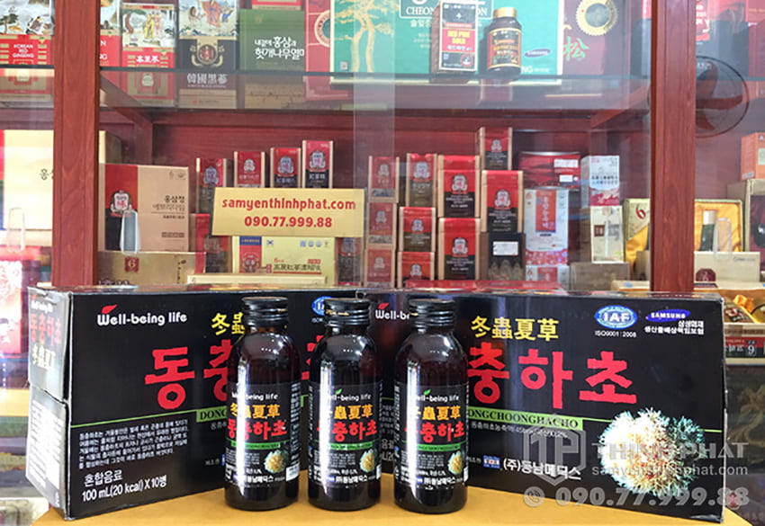 Nước đông trùng hạ thảo Hàn Quốc Nước đông trùng hạ thảo Hàn Quốc