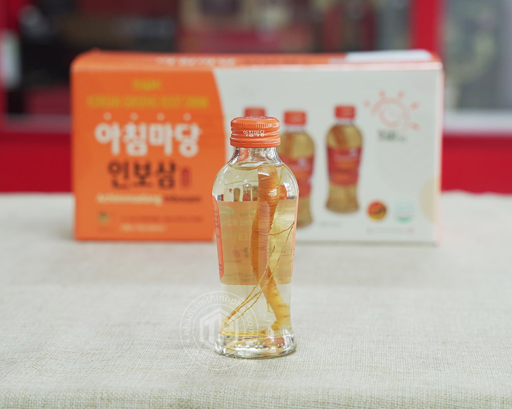 Nước sâm nguyên củ Achimmadang hộp 10 chai x 120ml Nước sâm nguyên củ Achimmadang hộp 10 chai x 120ml