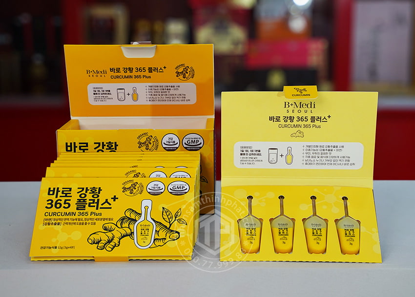 Tinh chất nghệ nano 365 Curcumin cao cấp Hàn Quốc Tinh chất nghệ nano 365 Curcumin cao cấp Hàn Quốc