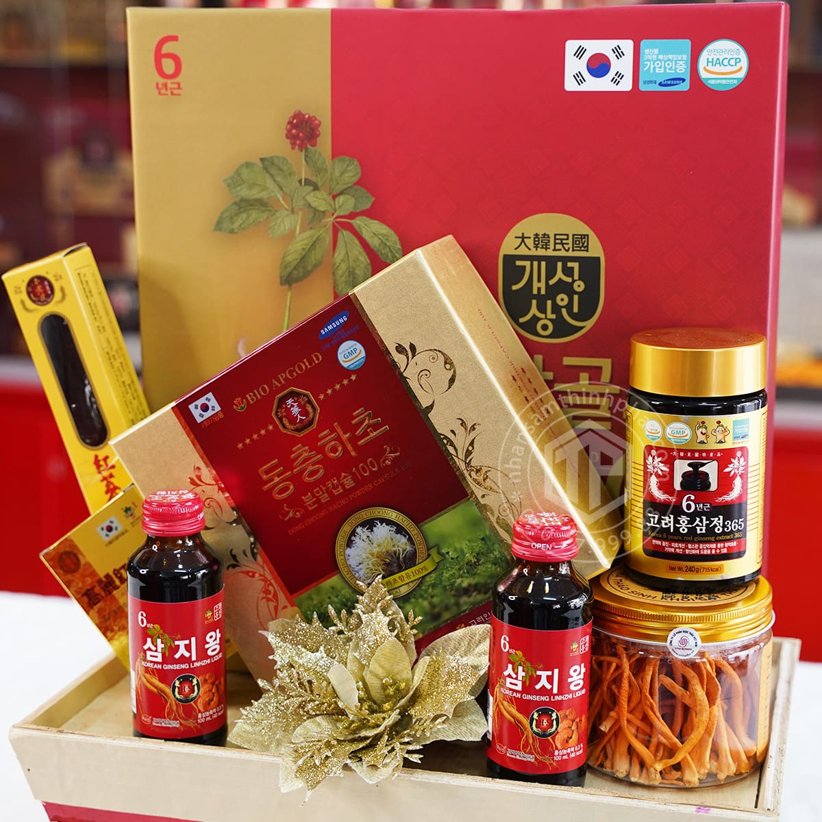Giỏ Quà Sức Khỏe Xuân Thịnh Phát Set 2 Giỏ Quà Sức Khỏe Xuân Thịnh Phát Set 2