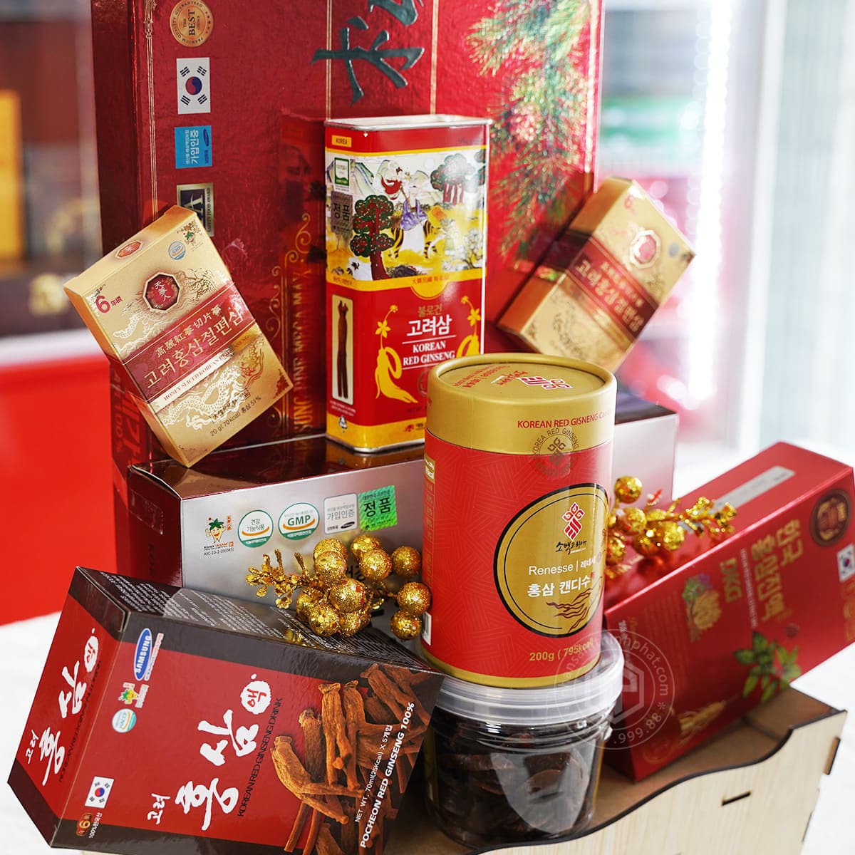 Giỏ Quà Xuân Thịnh Vượng 1 Giỏ Quà Xuân Thịnh Vượng 1