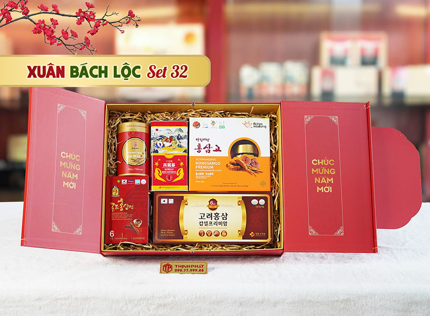 Hộp Quà Xuân Bách Lộc - Set 31