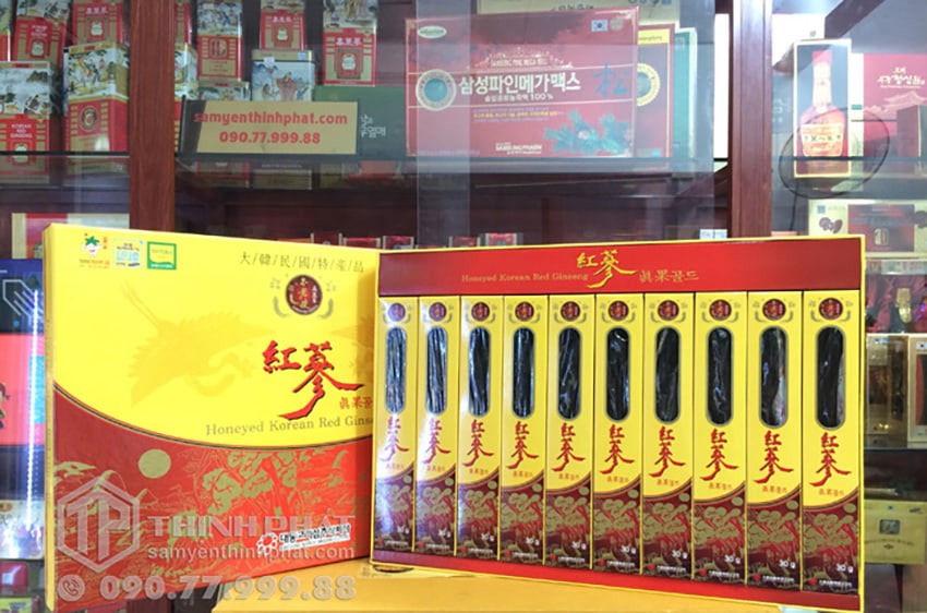 Hồng sâm củ tẩm mật ong - Deadong Hồng sâm củ tẩm mật ong - Deadong