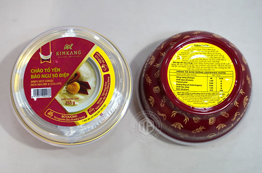 Cháo tổ yến bào ngư sò điệp 1 chén Cháo tổ yến bào ngư sò điệp 1 chén