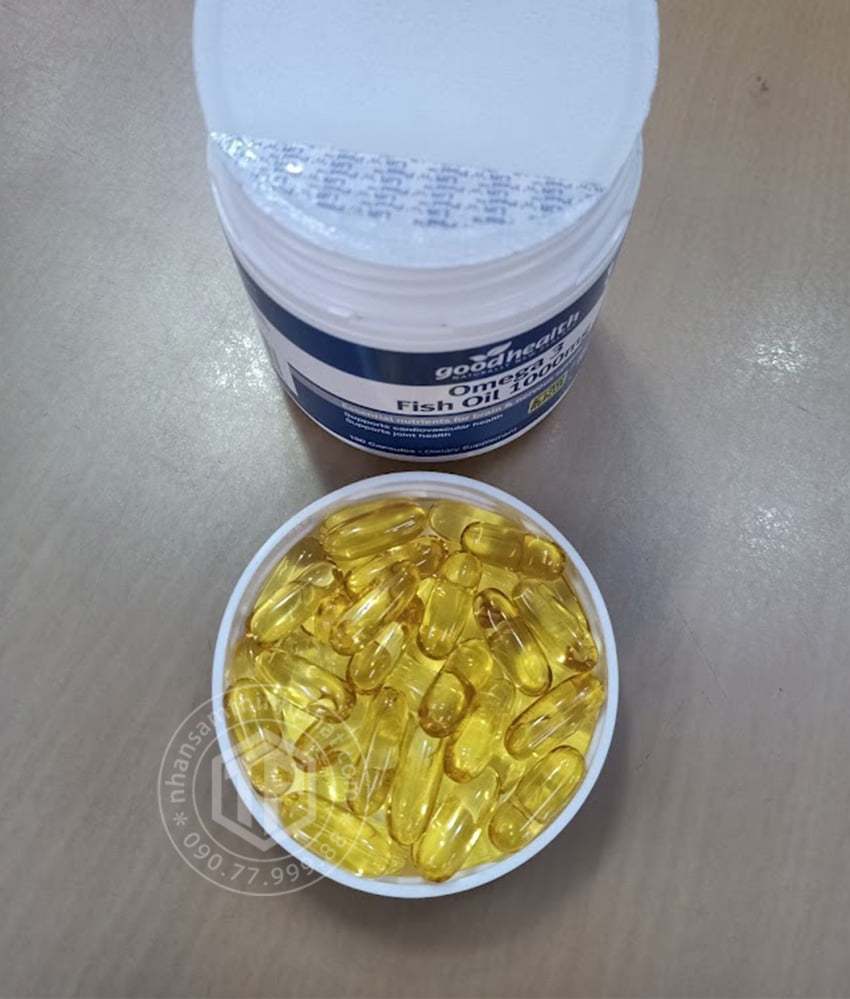 Viên uống Omega 3 Fish Oil 1000mg 150 viên Good Health Viên uống Omega 3 Fish Oil 1000mg 150 viên Good Health
