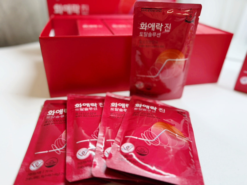 Nước Hồng Sâm Cao Cấp KGC chính hãng cho nữ hộp 30 gói x 70ml Nước Hồng Sâm Cao Cấp KGC chính hãng cho nữ hộp 30 gói x 70ml
