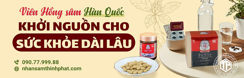 Viên hồng sâm - Khởi nguồn cho sức khỏe dài lâu Viên hồng sâm - Khởi nguồn cho sức khỏe dài lâu