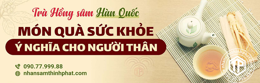 Tại sao người Hàn Quốc rất thích dùng trà sâm Trà hồng sầm Hàn Quốc - Món quà sức khỏe cho người thân