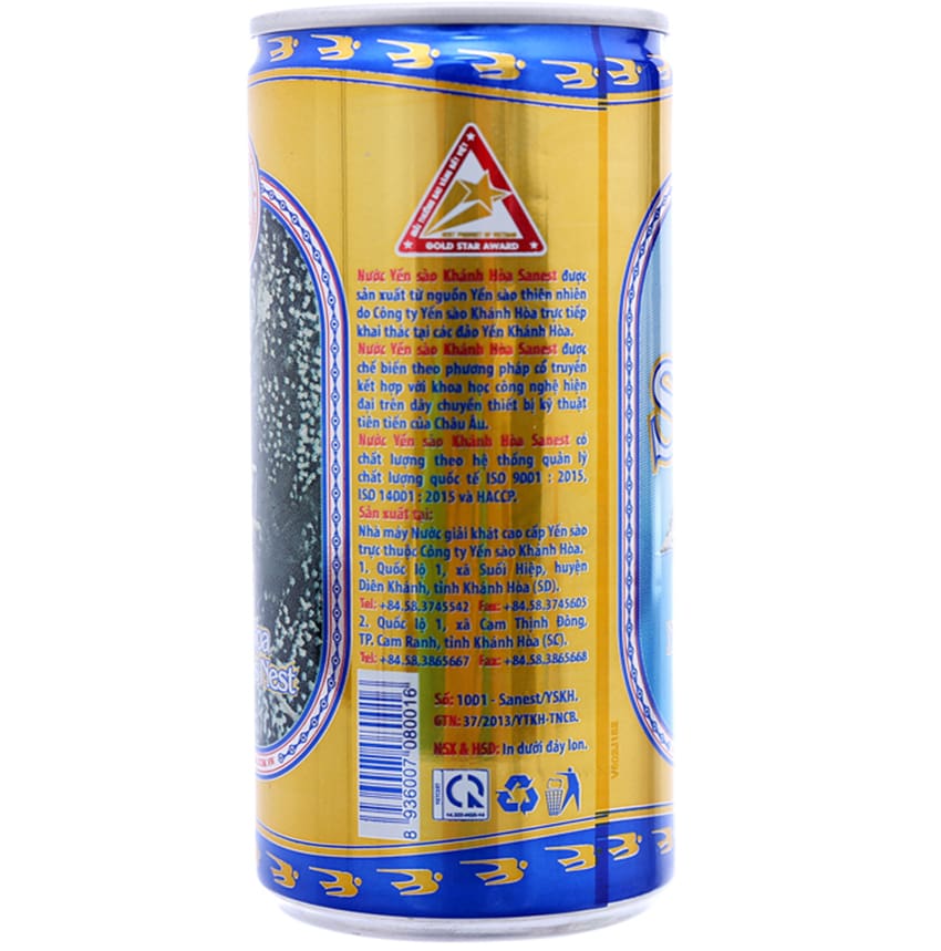 Nước yến Sanest thùng 30 lon - nước yến cao cấp Nước yến Sanest thùng 30 lon - nước yến cao cấp